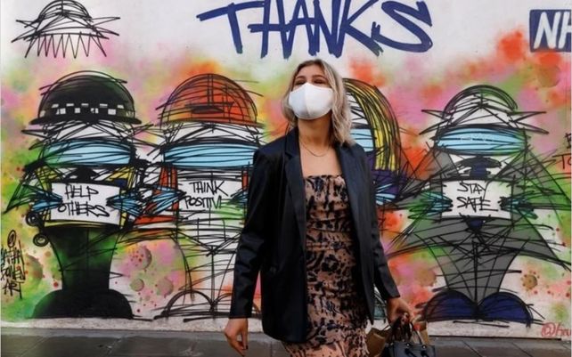 El arte urbano se inspira en la pandemia