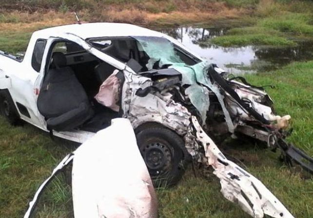 Tres jóvenes murieron en un violento accidente en cercanías de Venado Tuerto
