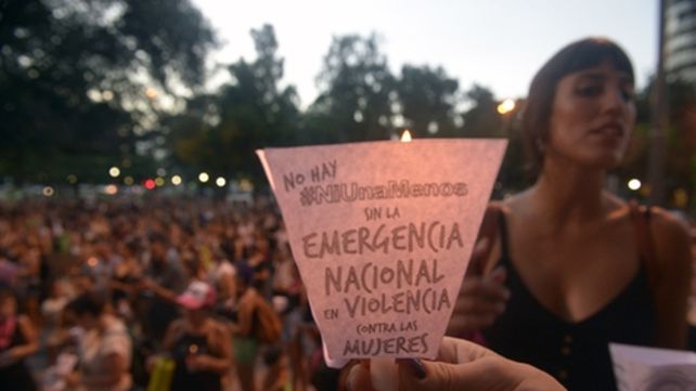 Reclamo. Una de las tantas marchas en las que se exigió un freno a la violencia de género. &nbsp; &nbsp;