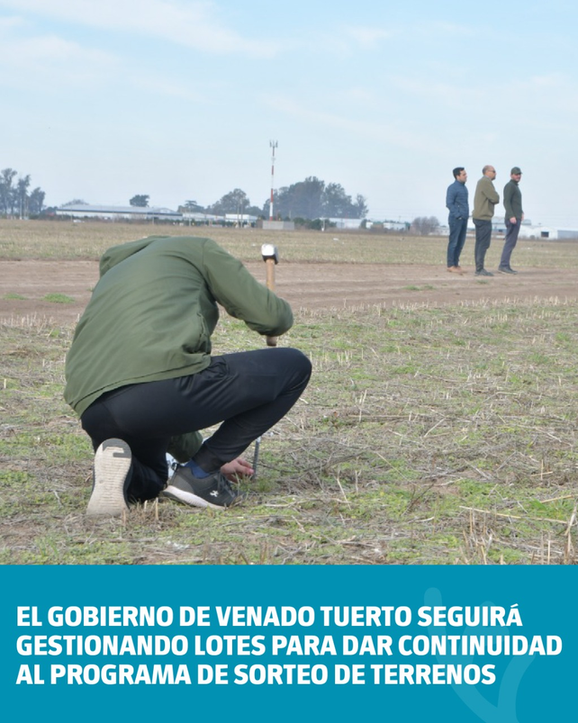 Mediante el programa Nuestro Terrenos, centenares de vecinos accedieron al terreno propio sorteado por el municipio.