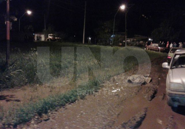 El homicidio ocurrido en el barrio 12 de Septiembre de la ciudad de Santo Tomé. La víctima del crimen fue Javier Santa Cruz de 43 años.