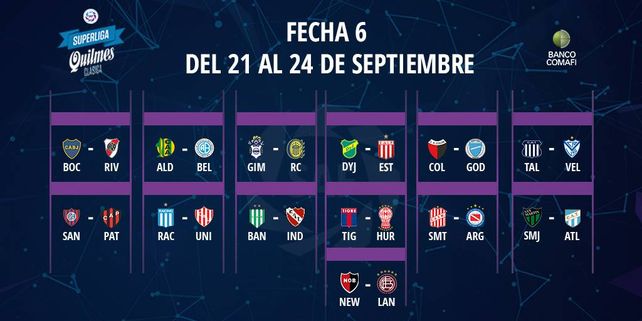 El programa completo de la Superliga 2018/19