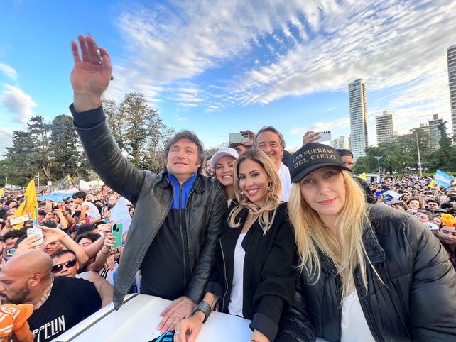 Javier y Karina Milei