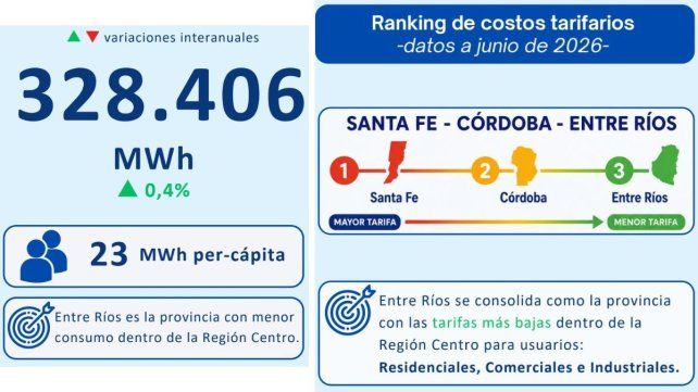 Un informe del CEER evalúa las diferencias en el costo de la energía entre las provincias de la Región Centro y la incidencia en estructura tarifaria y subsidios&nbsp;