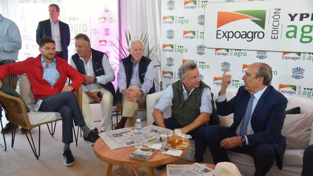 La inauguración de Expoagro reunió a autoridades nacionales y provinciales