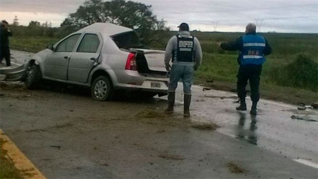 Sigue internado el hijo del matrimonio que murió en un choque frontal en la ruta nacional 12