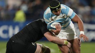 El ex Duendes Santiago Chocobares fue uno de los puntos altos de Los Pumas en la trascendental victoria ante los All Blacks.