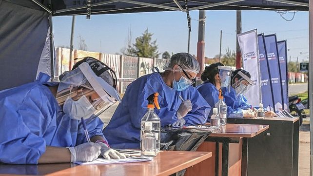 Testeos coronavirus en Santa Fe