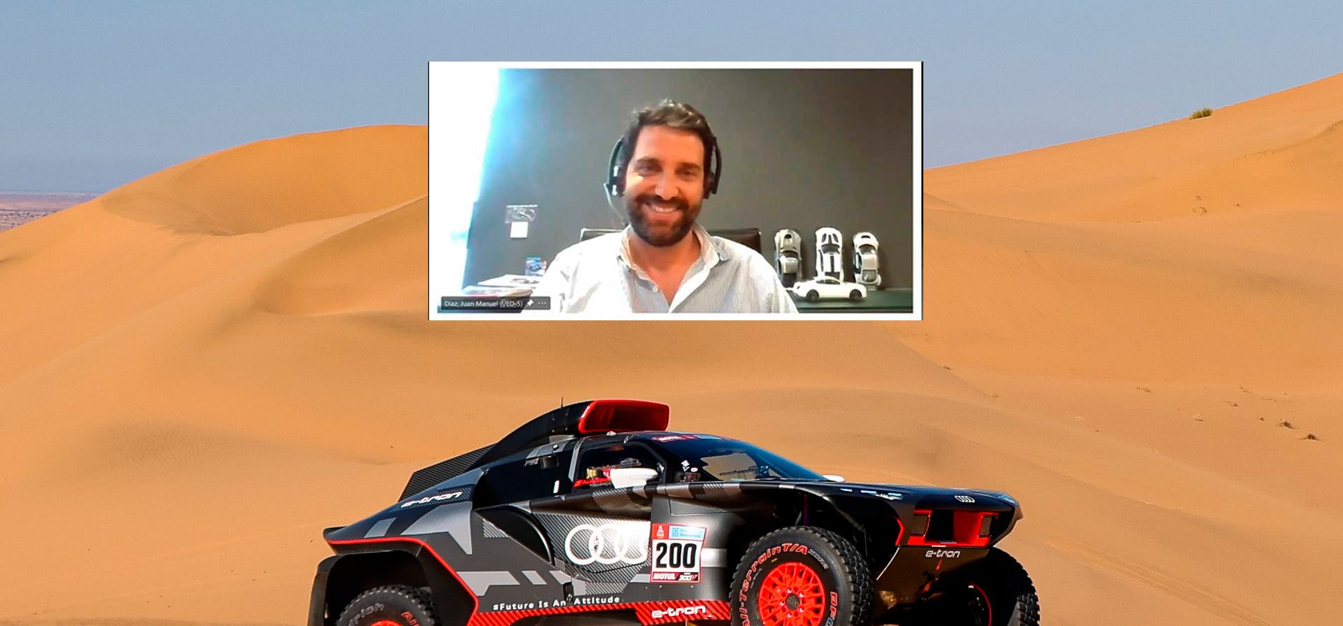Rally Dakar: Juan Manuel Díaz, el rosarino detrás del diseño del Audi eléctrico