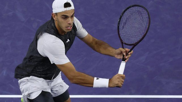 Francisco Cerúndolo jugó en gran nivel pero no pudo avanzar más allá de la tercera ronda en Miami.