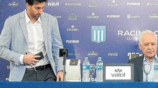 Víctor Blanco se expresó luego de la eliminación de Racing sin mencionar a Diego Milito.