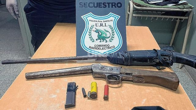 Los tiratiros quedaron detenidos y estaban armados con dos armas largas&nbsp;