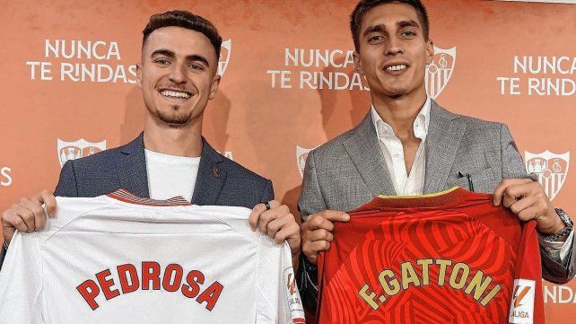 Federico Gattoni fue presentado este viernes como uno de los refuerzos de Sevilla.