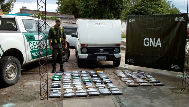 Secuestraron 73 de kilos de cocaína que habían sido enviados a Rosario