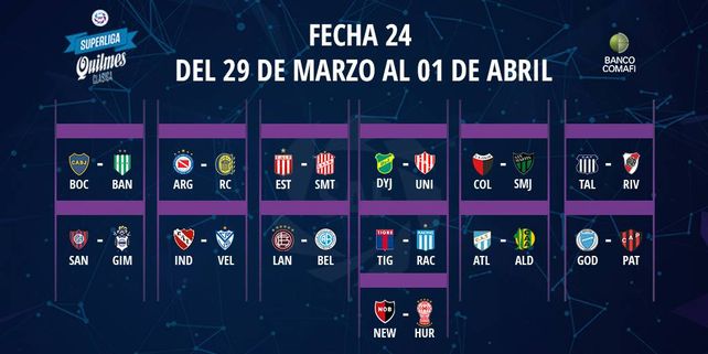 El programa completo de la Superliga 2018/19