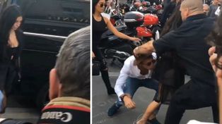¡Le besó la cola a Kim Kardashian y se lo llevaron preso!