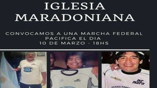 Justicia por Maradona: convocan a una marcha en el Monumento y el resto del país