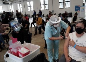 El 28,5% de los argentinos recibieron al menos una dosis y el 7,1% las dos