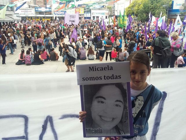 La manifestación se dio esta tarde