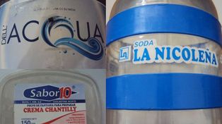 La Assal prohibió el Polvo de Fantasía para preparar Crema Chantilly “Sabor 10”, el Agua de Mesa “Dell Acqua” y la Soda “La Nicoleña”
