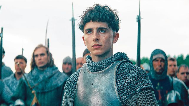 Principito. Timothée Chalamet se pone en la piel de Enrique V
