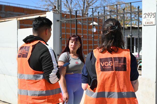 Se articula el abordaje territorial y social con los trabajos de mantenimiento urbano