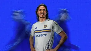 Boca presentó la camiseta alternativa que estrenará ante Belgrano en Córdoba.