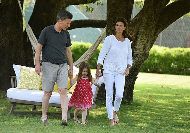 Macri en uno de sus viajes a Chapadmalal