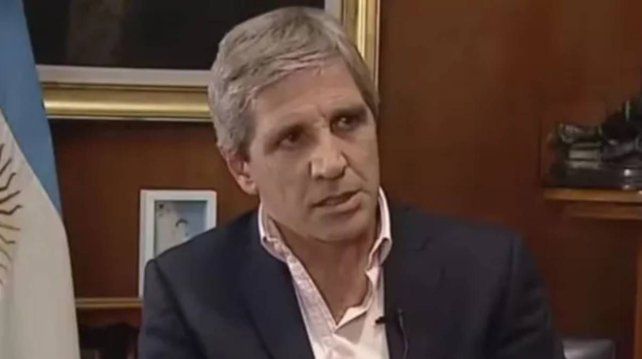 La declaración de Luis Caputo fue a través de su cuenta de X. Además