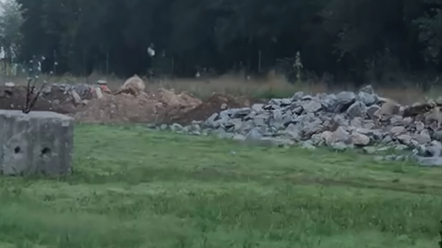 Así estaba el predio antes de la intervención del municipio
