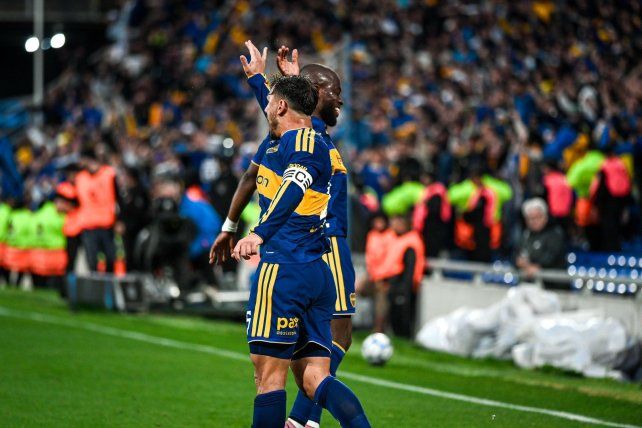 Boca ganó con tres goles de Valencia.&nbsp;
