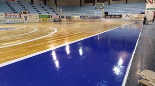 El estadio de Echagüe está impecable.&nbsp;