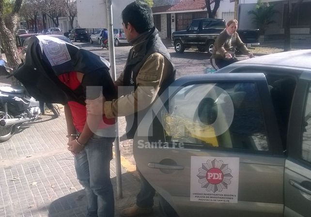 Sin salida. Uno de los dos aprehendidos en Ceres