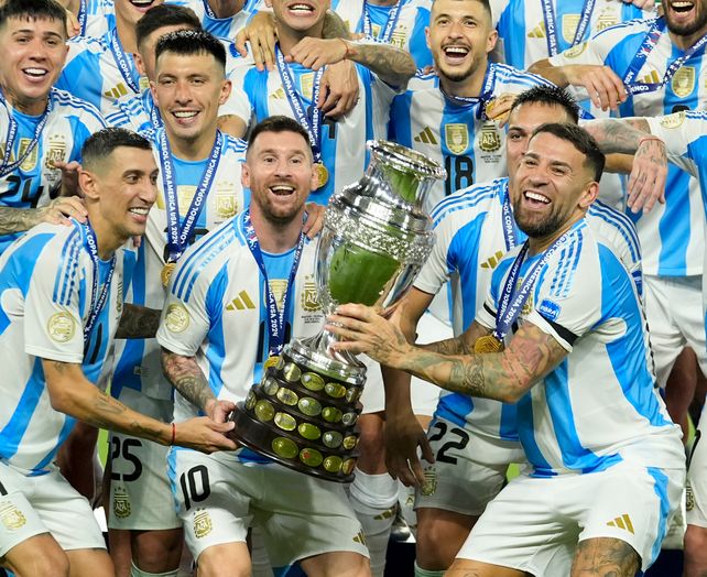 Copa América: el título llegó con récord para Argentina que igualó a España