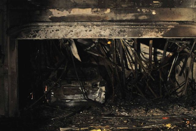 Así quedaron las casas afectadas por la caída de la avioneta en Nordelta