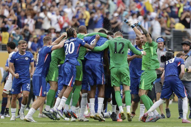 Los jugadores de Chelsea celebran la conquista en Estados Unidos.