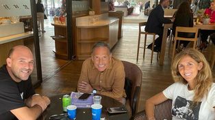 Belloso junto a Russo y Carolina Cristinziano quien será la vicepresidenta.