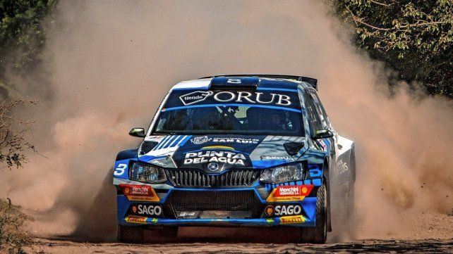 Baldoni comienza otro Rally bien firme en Villa Dolores