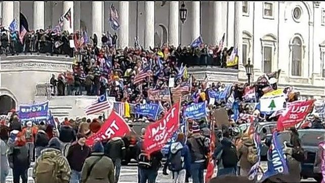 Toque de queda en Washington por las protestas de los seguidores de Trump