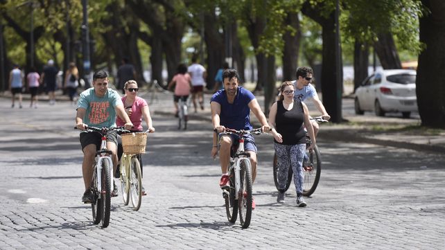 El buen tiempo del fin de semana acompañó las actividades al aire libre de las familias