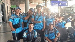El equipo de sóftbol nacional en Colombia.