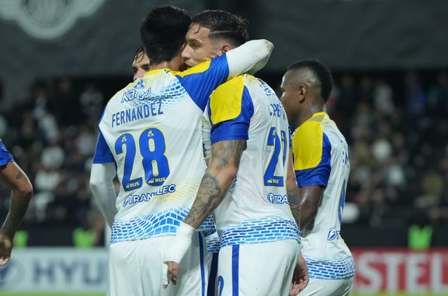 Enzo Copetti anotó el gol en el triunfo de Central frente a Libertad