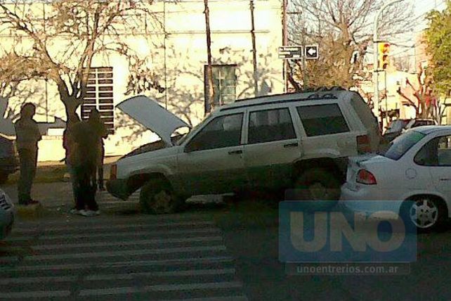Ahora fue una camioneta la que chocó una puntera en Paraná
