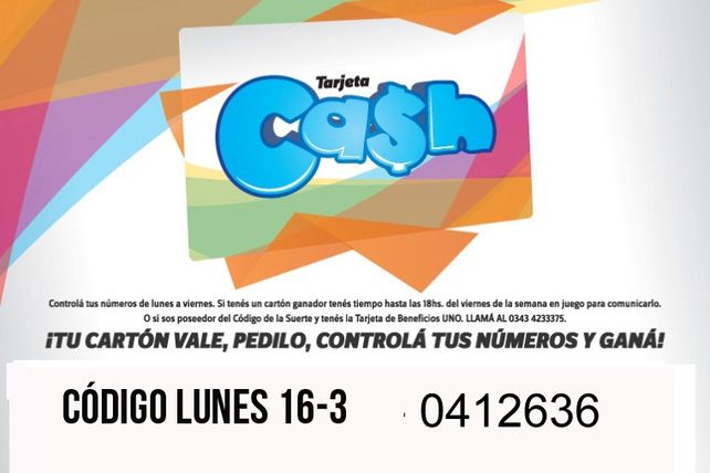 Números que corresponden a la semana del 16 al 20 de marzo