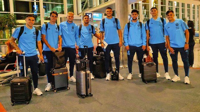La Selección Sub 23 viajó a Japón para jugar dos amistosos