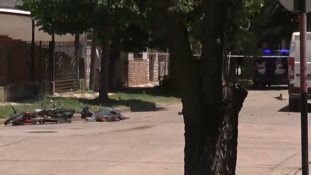 Tragedia con un motociclista. Foto: captura de TV.&nbsp;
