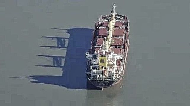 El barco cerealero&nbsp; proveniente de Santa Fe estaba anclado en Australia