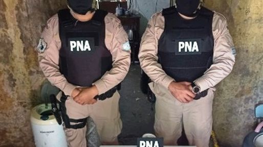 Andino: Prefectura detuvo a cinco personas y secuestró drogas, armas y dinero