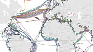 Así es la red de cables que atraviesan los océanos y que nos conecta a Internet