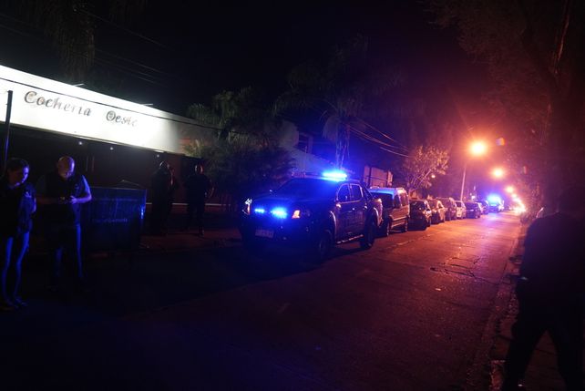 Darragueira al 1100, en la zona norte de Rosario, donde se produjo la evasión de presos.